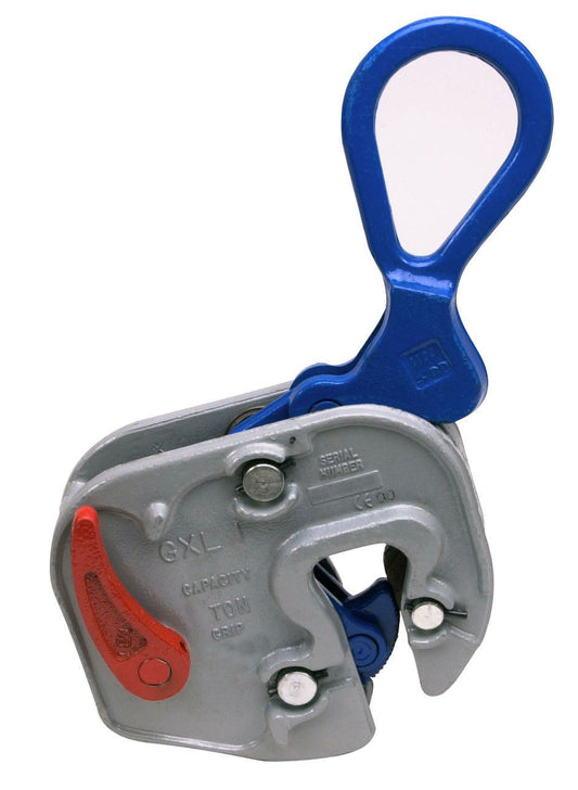 Campbell 6422002 GXL Plate Clamp, 1/16"- 7/8" Grip, 2 ton WLL