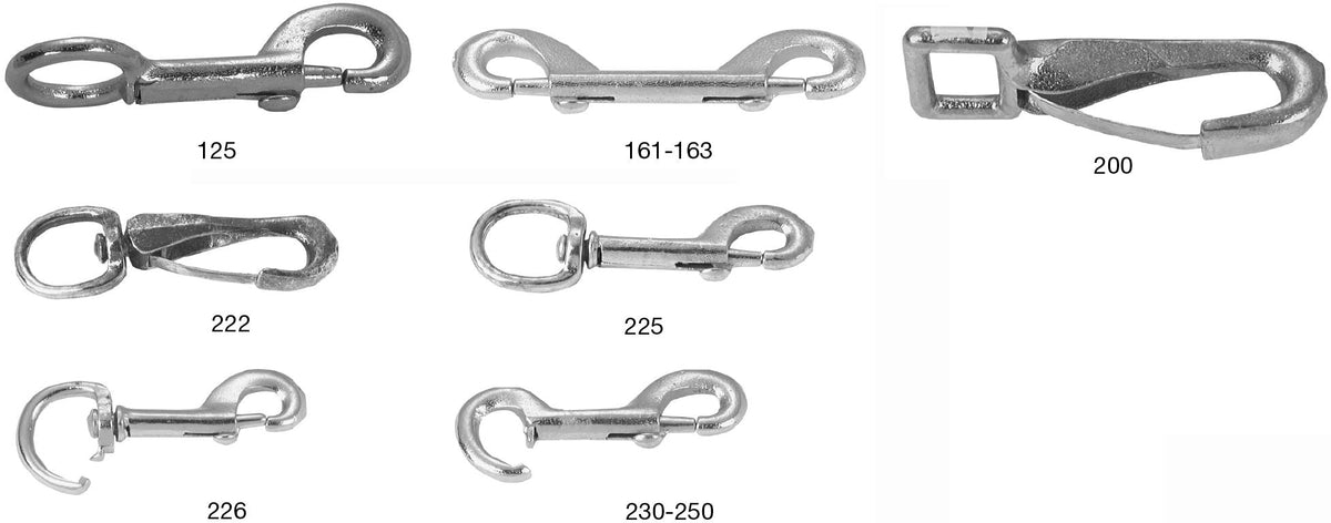 Campbell T7600511-02 3/4" Rigid, Strap Eye Spring Snap, #200