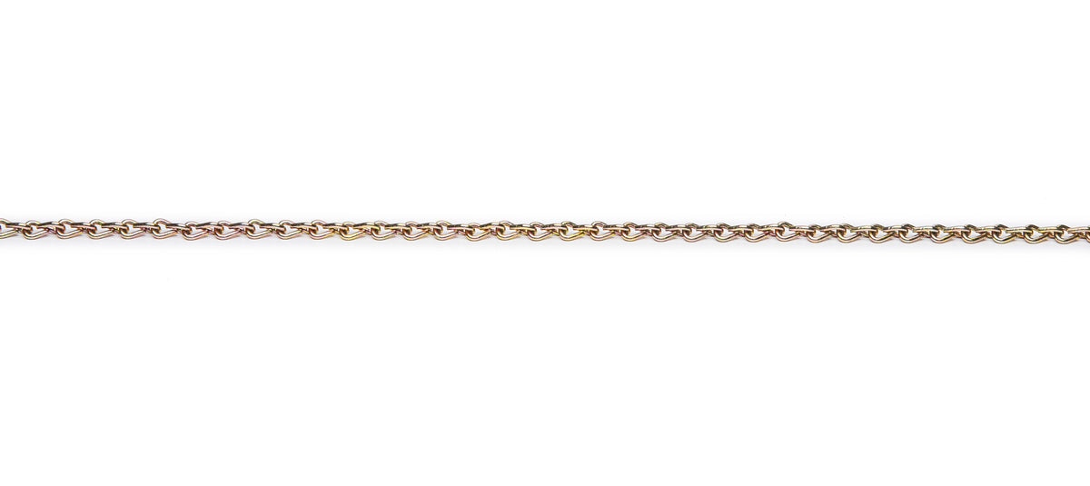 Campbell T0721667N #16 Double Jack Chain, Brass Glo, 200' per Reel