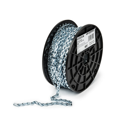 Campbell T0723727N #35 Sash Chain, Zinc Plated, 100' per Reel