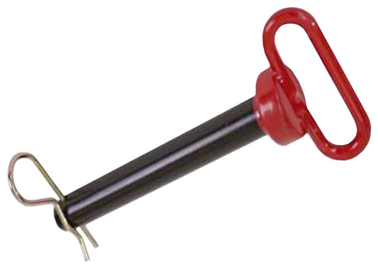 Campbell T3898936 3/4" x 6-1/2" Red Handle Hitch Pin w/Clip
