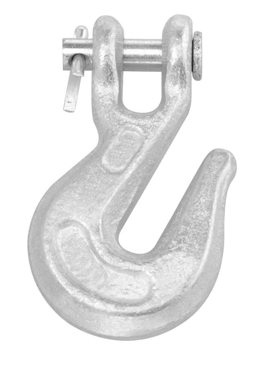 Campbell T9501424 1/4" Clevis Grab Hook, Grade 43, Zinc Plated
