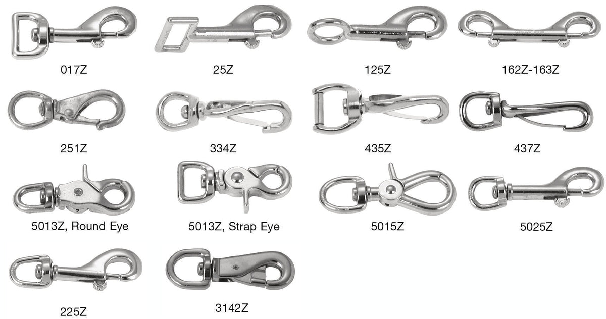 Campbell T7615802 5/8" Swiveling, Strap Eye Spring Snap, #435Z