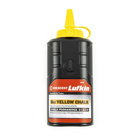 Lufkin CB08Y 8 oz Yellow Chalk Refill