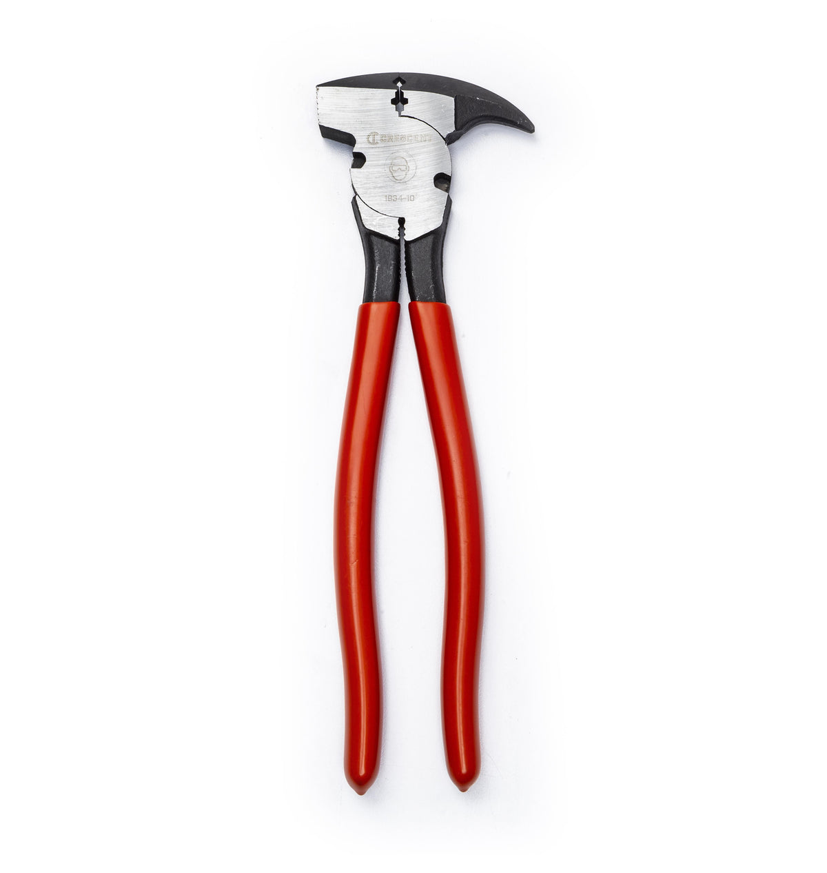 Crescent 193610CVSMNN-05 10" Dipped Handle Dual Staple Grip Joint Fence Tool Pliers