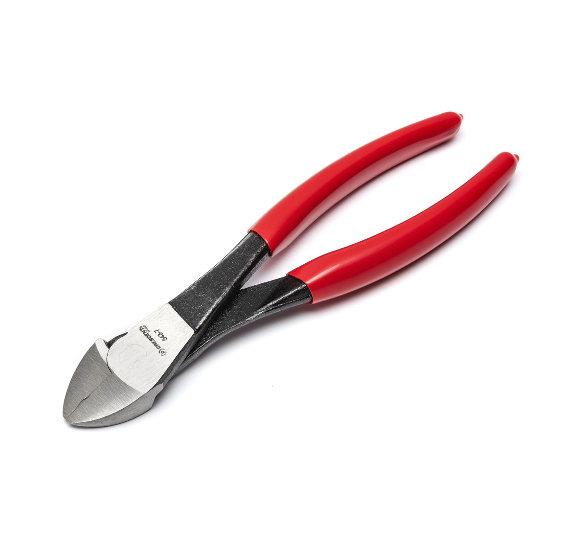 Crescent 5437CENN 7" Heavy-Duty Dipped Handle Diagonal Cutting Pliers - Bagged