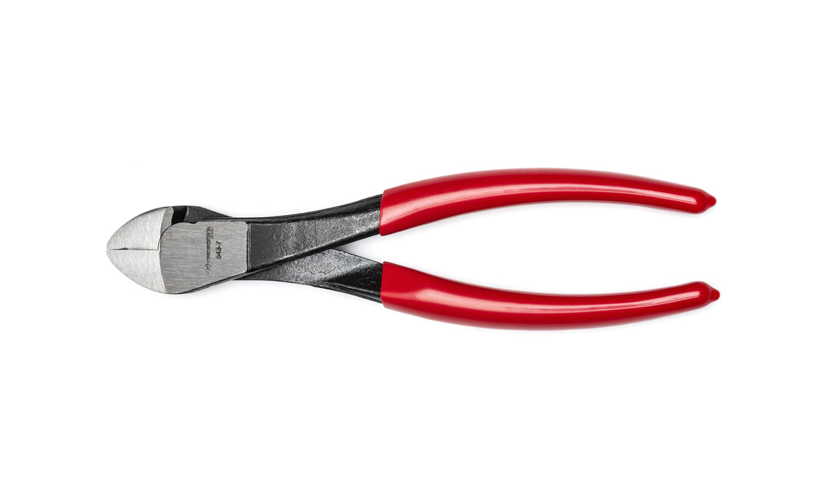 Crescent 5437CENN 7" Heavy-Duty Dipped Handle Diagonal Cutting Pliers - Bagged