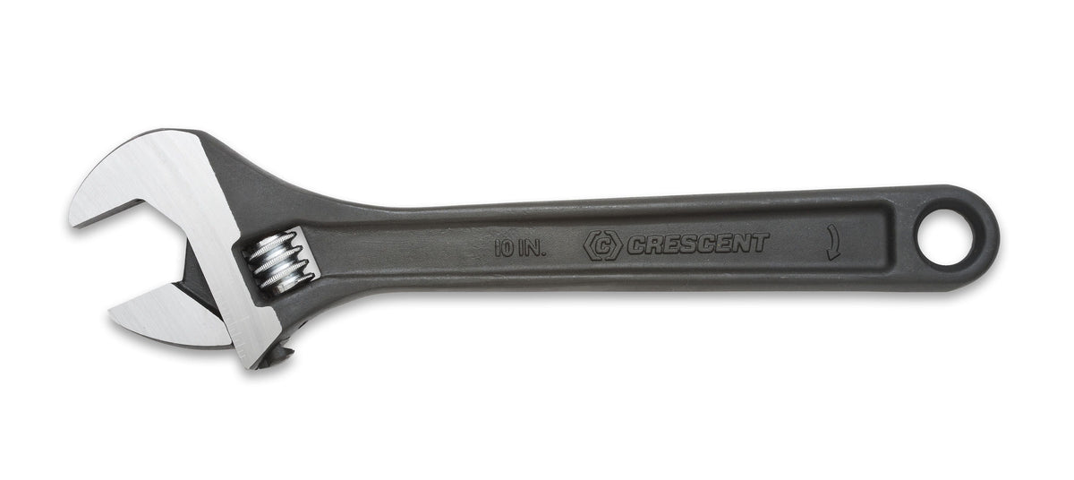 Crescent AT210VS 10" Adjustable Black Oxide Wrench - Carded