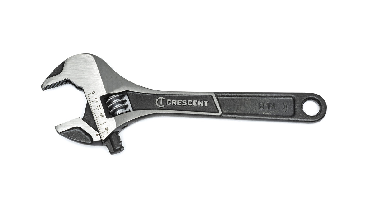Crescent ATWJ28VS 8" Wide Jaw Adjustable Wrench