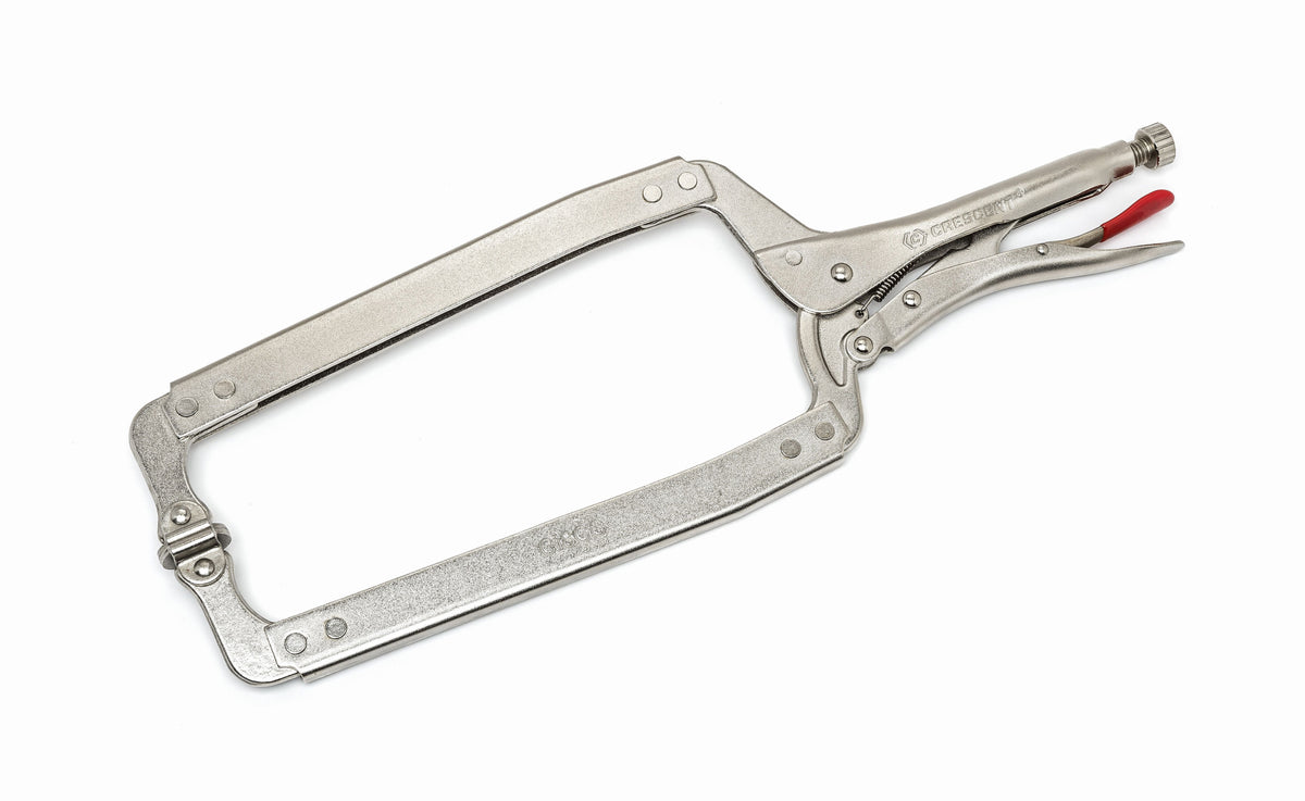 Crescent C18CCSN 18" Locking C-Clamp with Swivel Pads