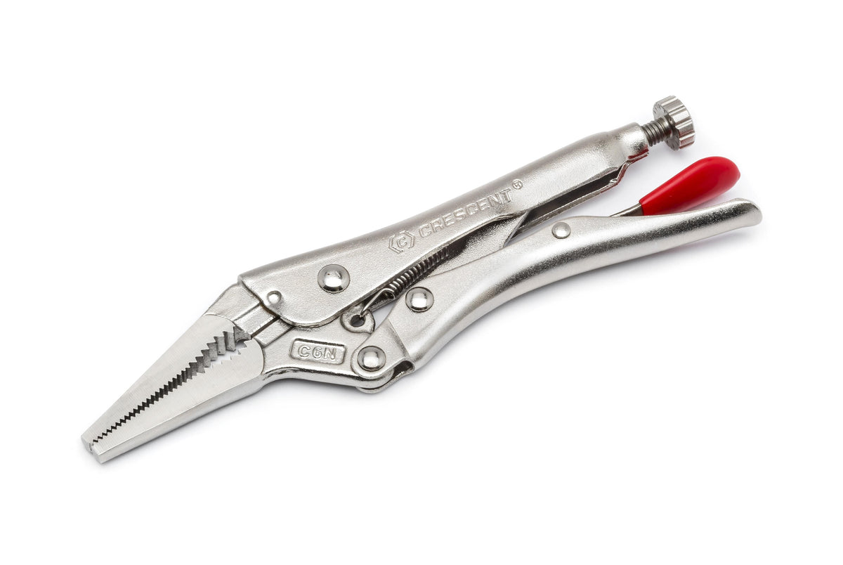 Crescent C6NVN-08 6" Long Nose Locking Pliers with Wire Cutter