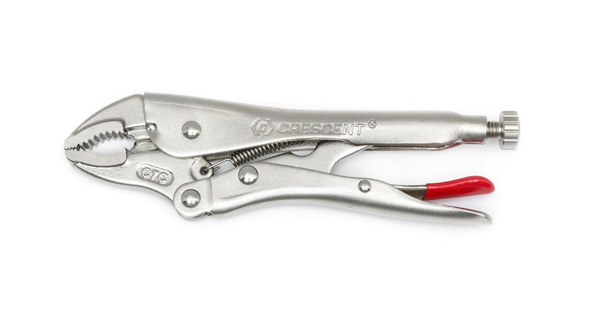 Crescent C7CVN-08 7" Curved Jaw Locking Pliers with Wire Cutter