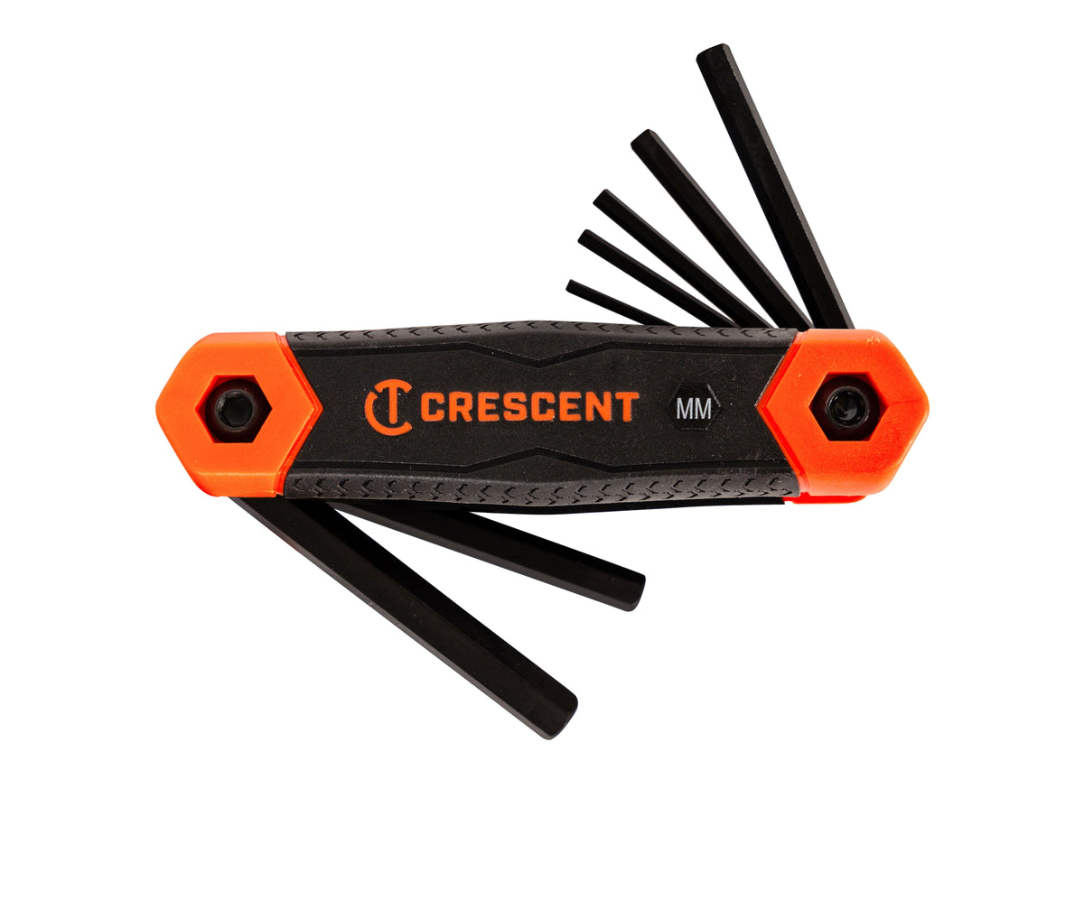 Crescent CHKFM8 8 Piece Folding Metric Hex Dual Material Key Set