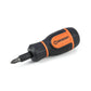 Crescent CMBS61R 6-in-1 Stubby Ratcheting Multi-Bit Driver