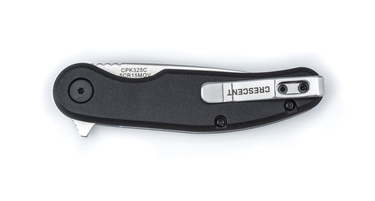 Crescent CPK325C 3-1/4" Drop Point Composite Handle Pocket Knife