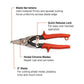 Wiss MPC3N-06 9" Multi-Purpose Snips