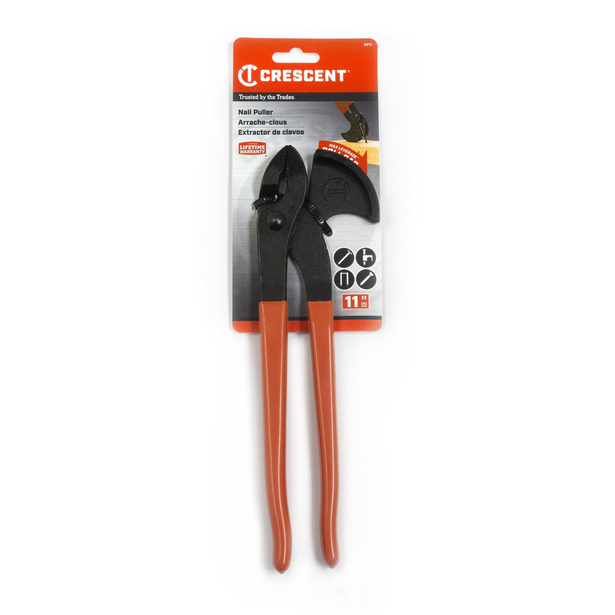 Crescent NP11 11" Nail Puller Pliers