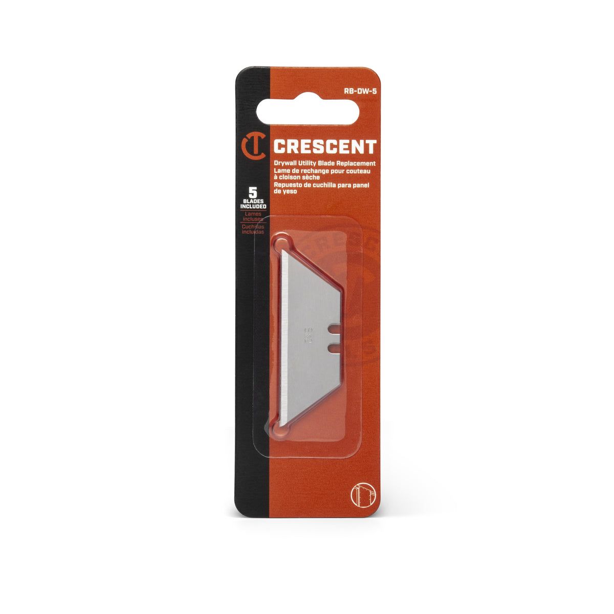 Crescent RB-DW-5 Drywall Replacement Blades - 5 Pack