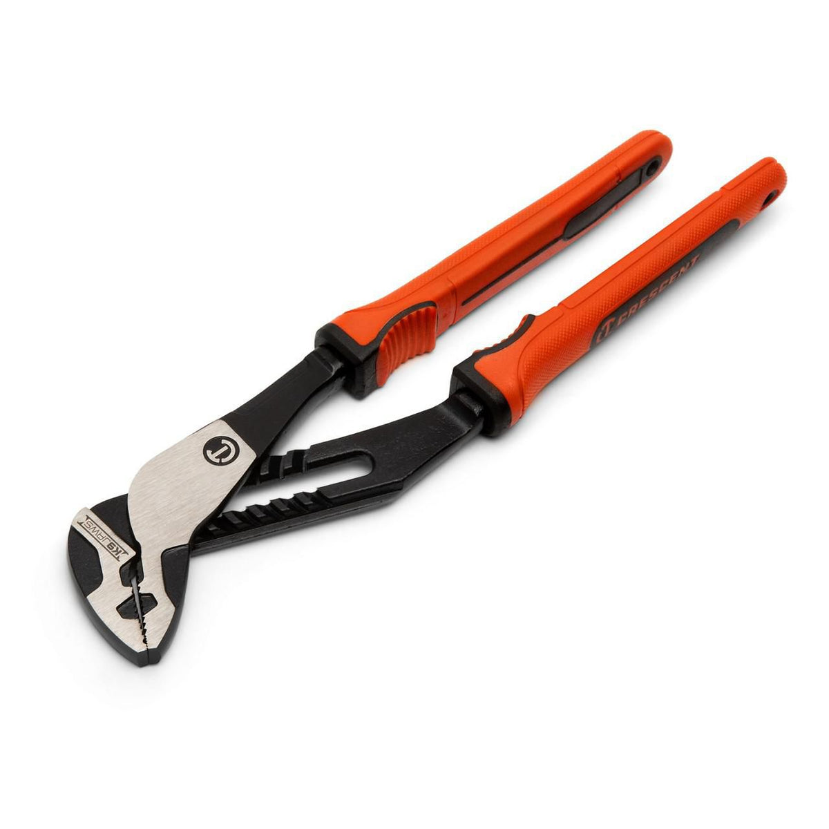 Crescent RTZ212CGR 12" Z2 K9™ Straight Jaw Tongue and Groove Plier with Dual Material Rawhide Handle