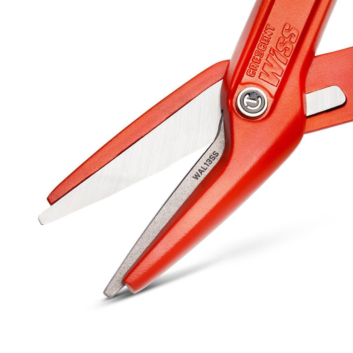 Wiss WAL13SS 13" Serrated Aluminum Tinner Snip with Dipped Handle