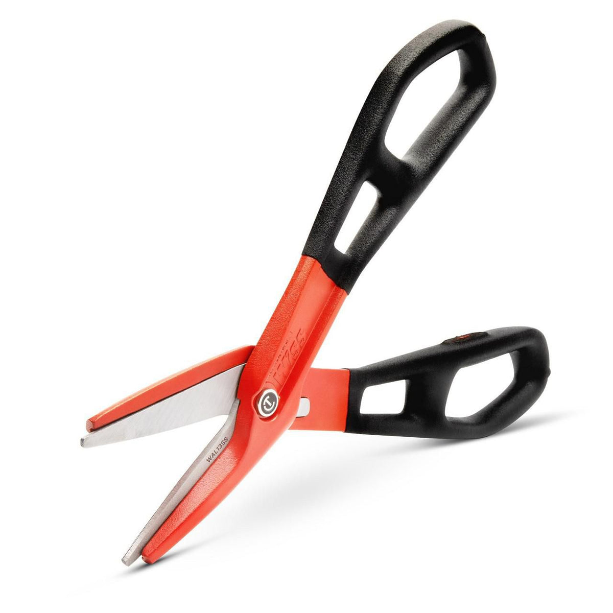 Wiss WAL13SS 13" Serrated Aluminum Tinner Snip with Dipped Handle