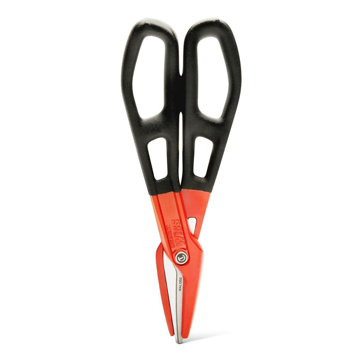 Wiss WAL13SS 13" Serrated Aluminum Tinner Snip with Dipped Handle