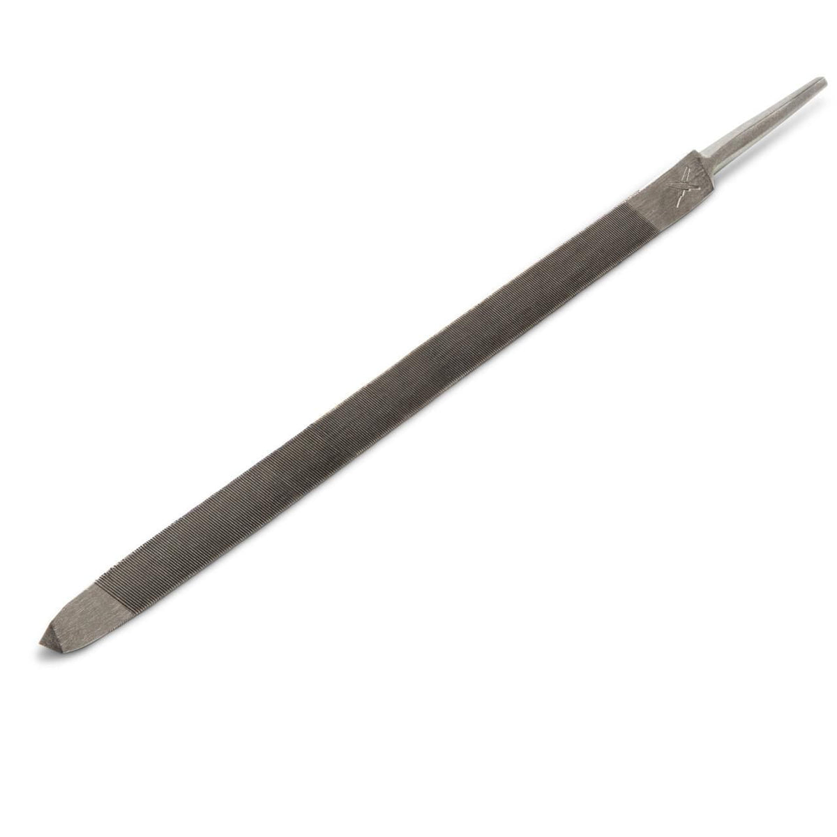 Nicholson 21874NNB 6" Triangle Single Cut Double Extra Slim Taper File - Carded