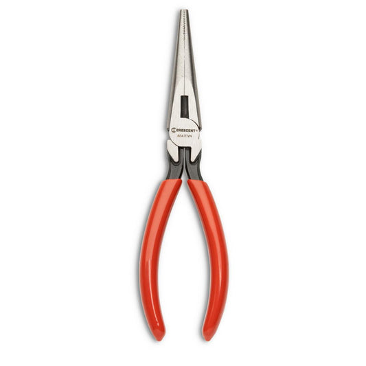 Crescent 6547CVN 7-1/2" Long Chain Nose Solid Joint Side Cutting Pliers - Carded