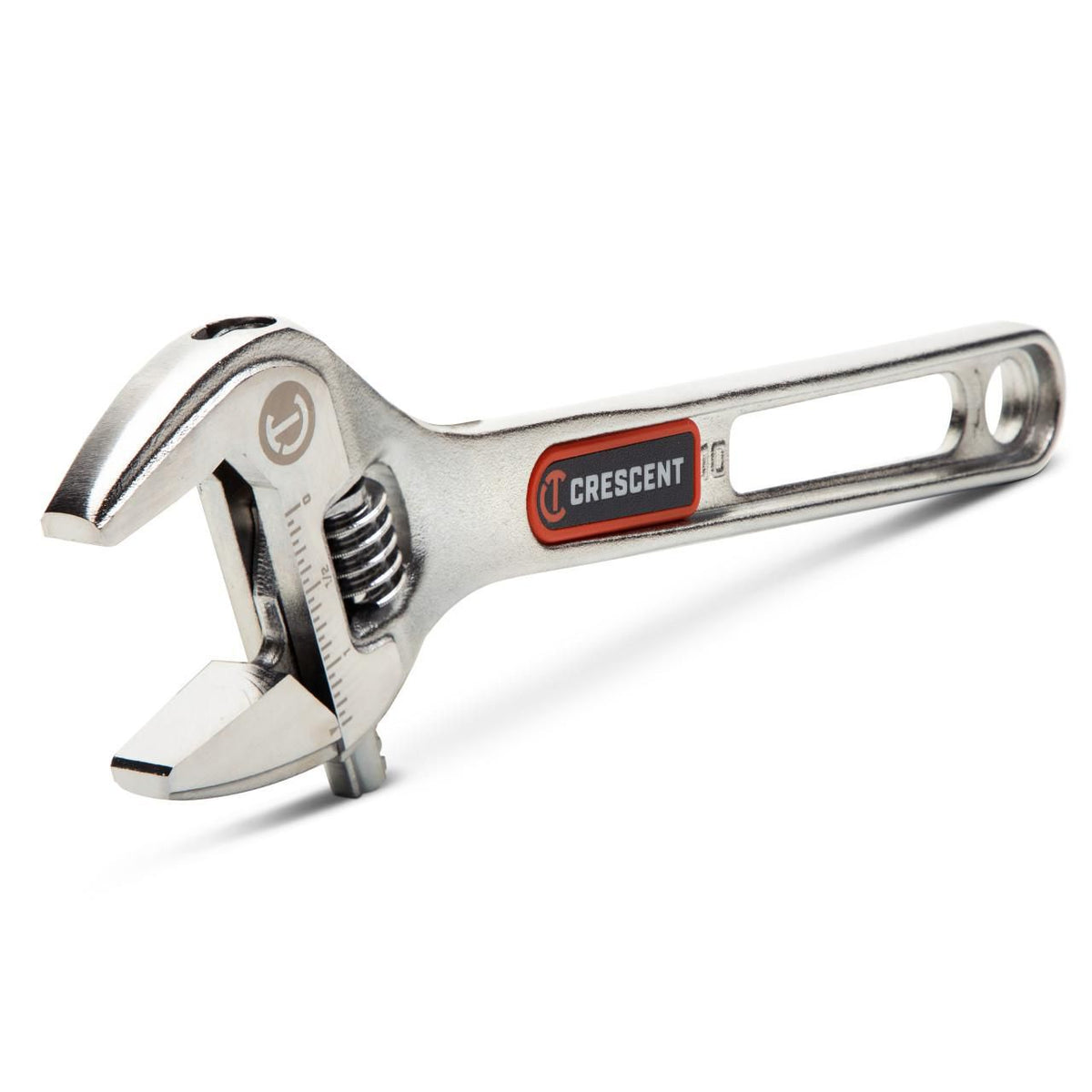 Crescent AC310VS 10" Chrome Adjustable Wrench with Quick-Fit-Jaw