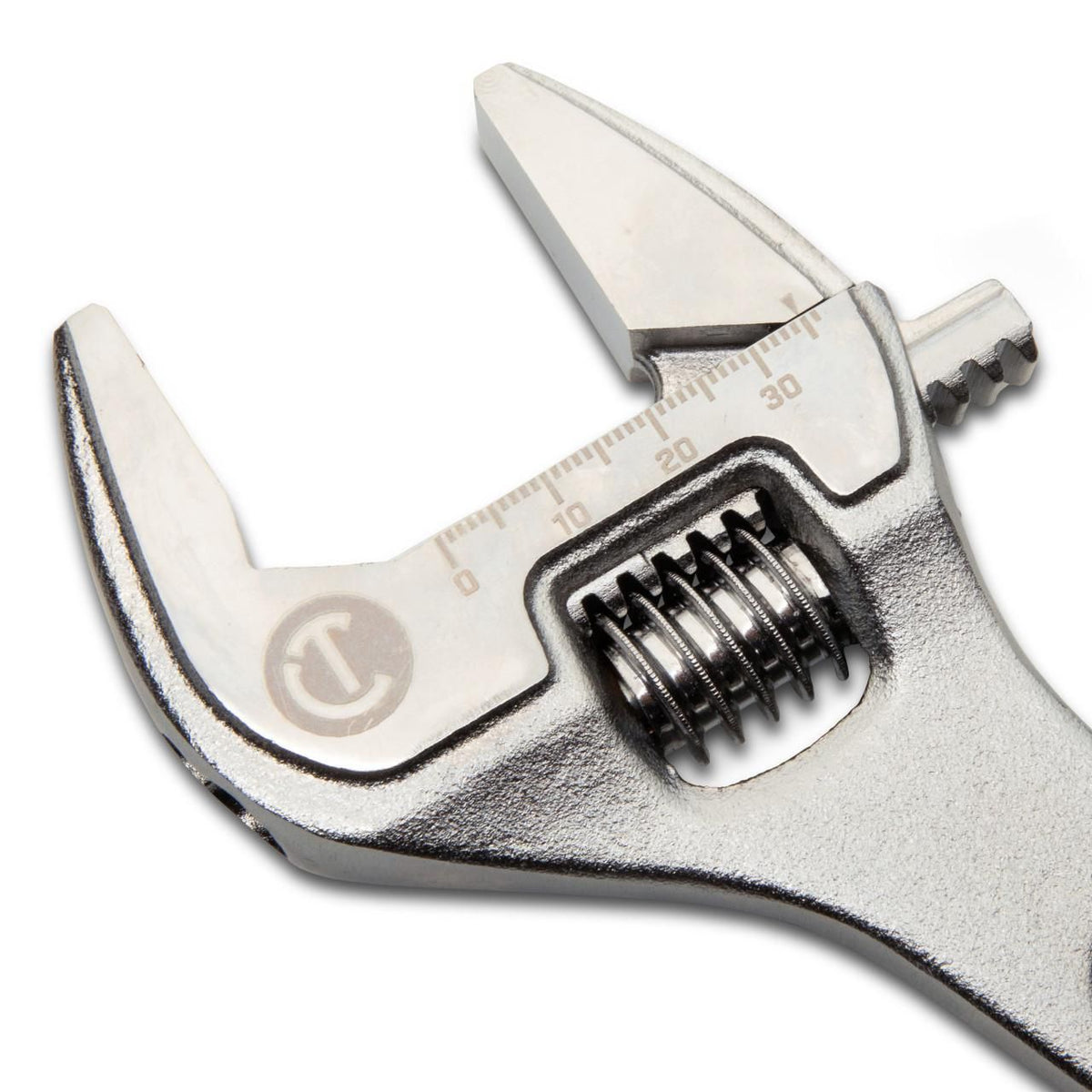 Crescent AC310VS 10" Chrome Adjustable Wrench with Quick-Fit-Jaw