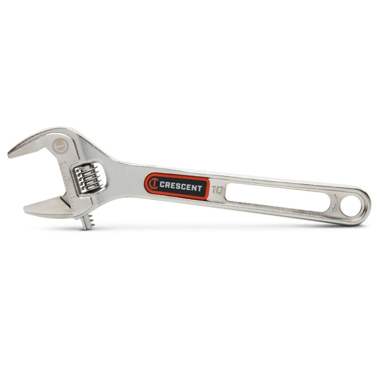 Crescent AC310VS 10" Chrome Adjustable Wrench with Quick-Fit-Jaw