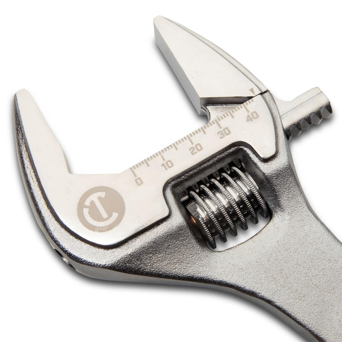 Crescent AC312VS 12" Chrome Adjustable Wrench with Quick-Fit-Jaw