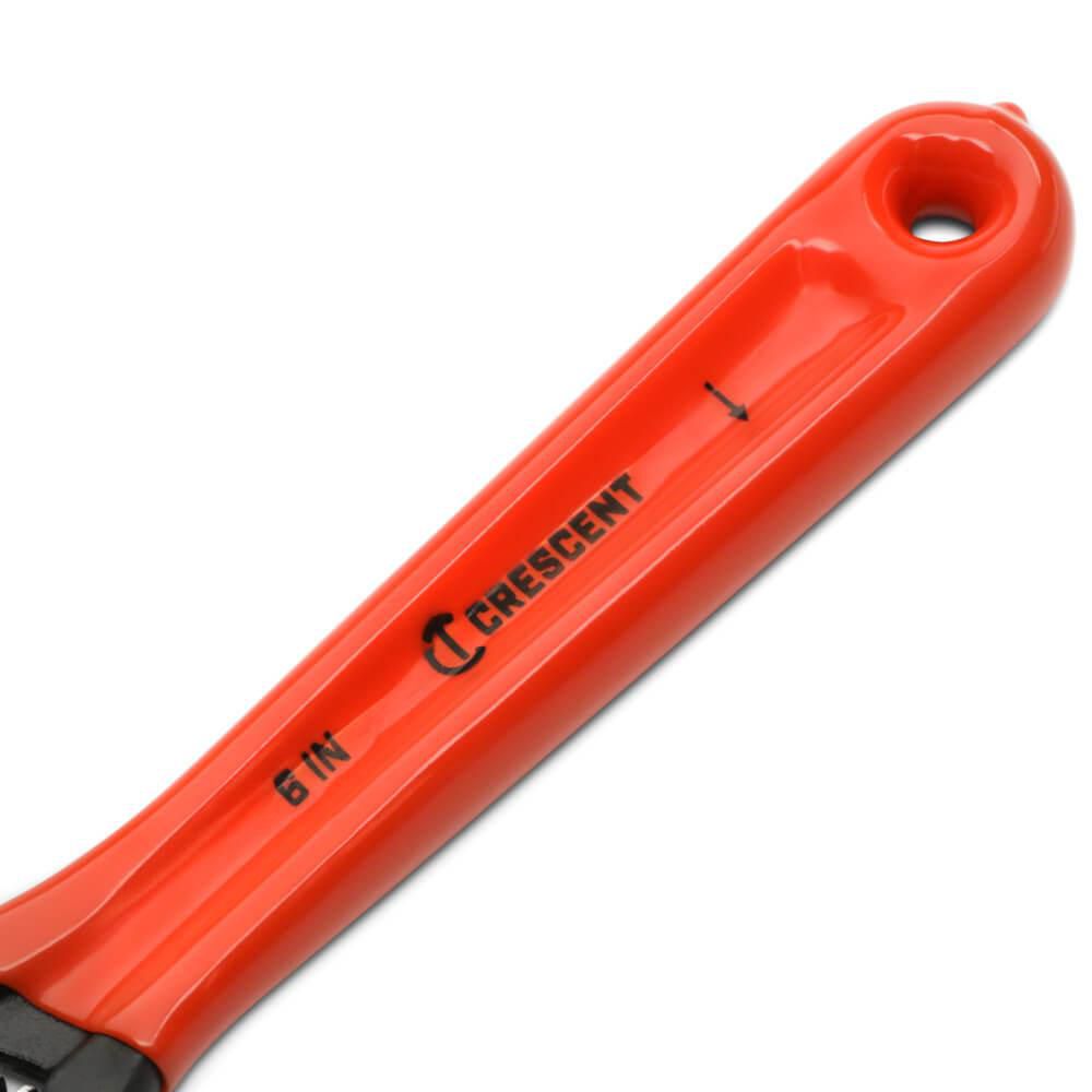 Crescent AT26CVS 6" Black Oxide Adjustable Wrench with Cushion Grip