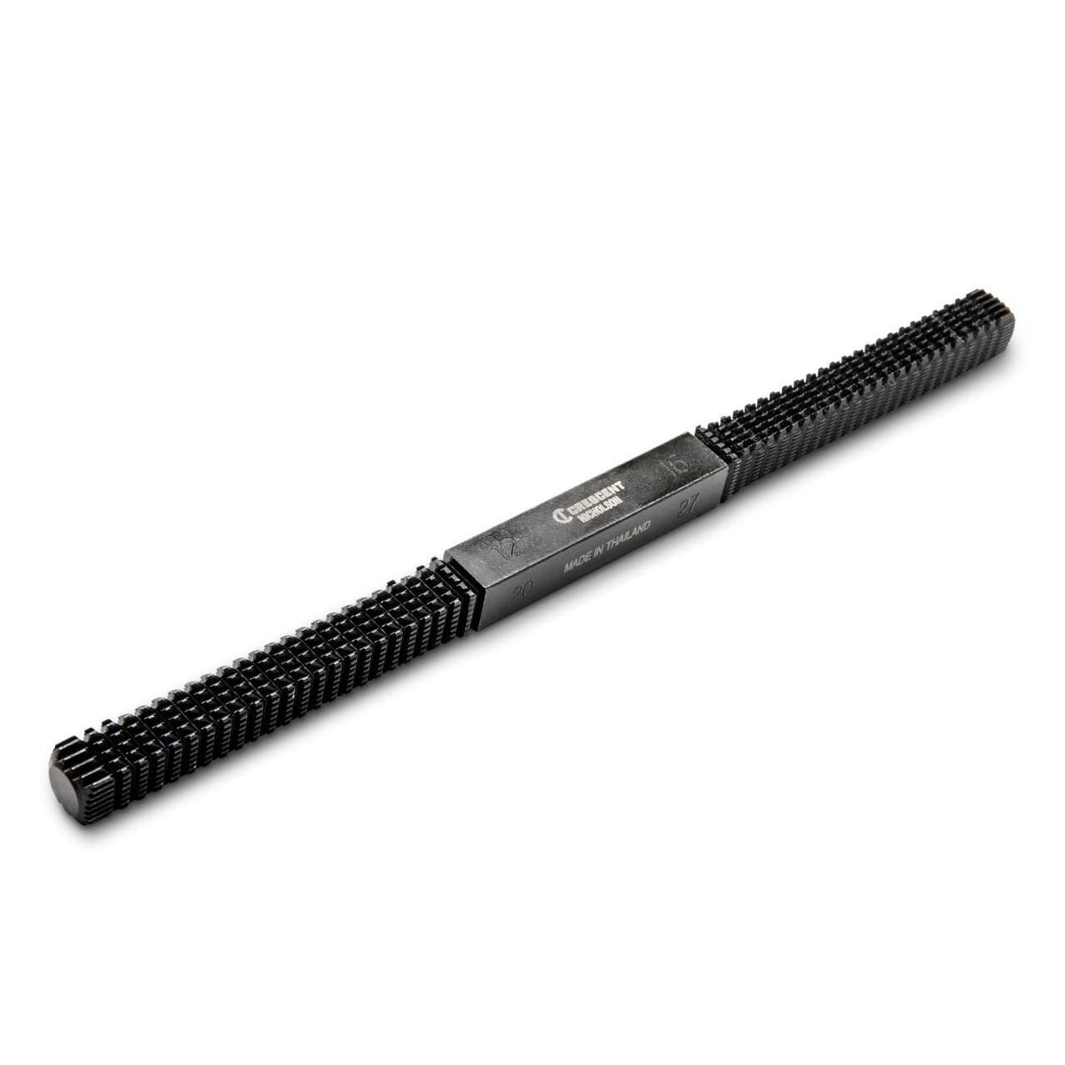 Nicholson CTFTR2XFCBG No. 2 Extra Fine/Extra Coarse Thread Restoring File