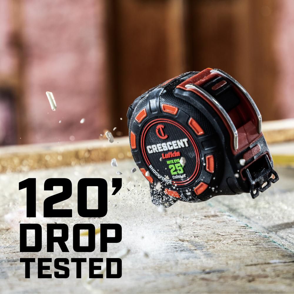 Lufkin LM1335B-02 1-1/4" x 35' SHOCKFORCE NITE EYE™ Magnetic Tape Measure