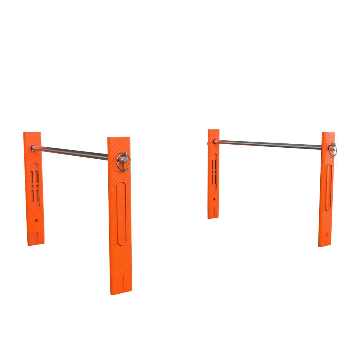 Crescent IUC2S8CBM RAILWORKS 2 Shelf Industrial Utility Cart with 8" Casters