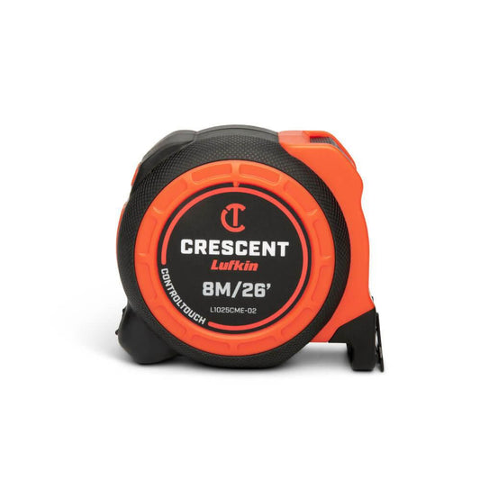 Lufkin L1025CME-02 1-3/16" x 8m/26' CONTROLTOUCH Tape Measure