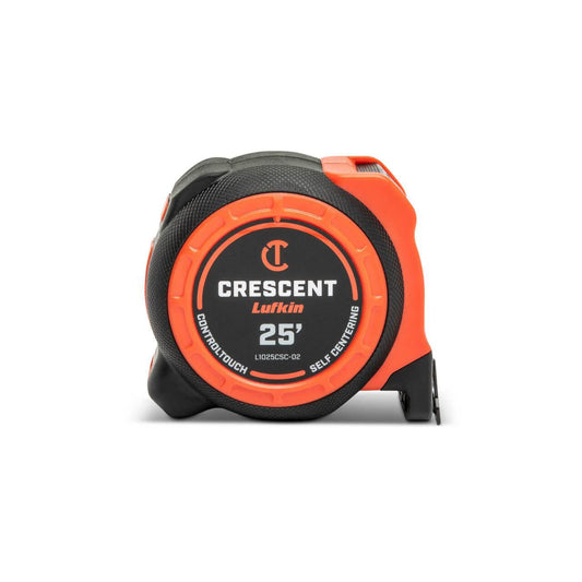 Lufkin L1025CSC-02 1-3/16" x 25' CONTROLTOUCH Self Centering Tape Measure