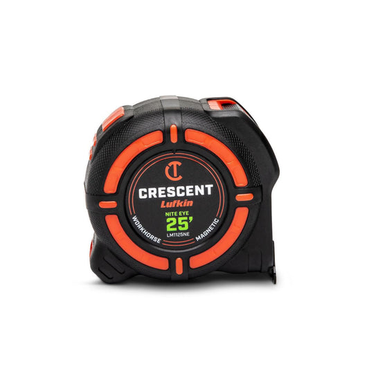Lufkin LM1125NE 1-1/4" x 25' WORKHORSE NITE EYE™ Magnetic Tape Measure