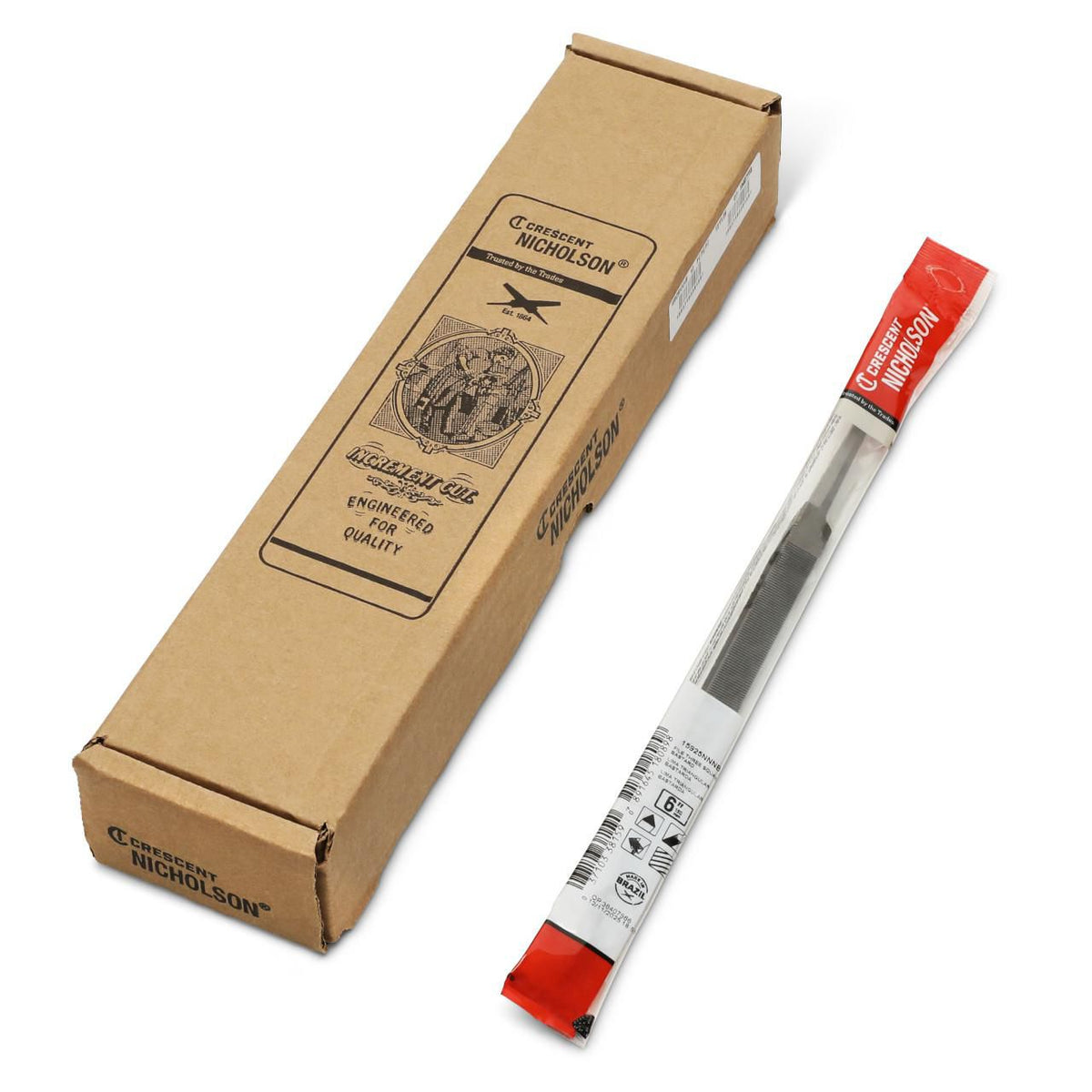 Nicholson 15925NNNB 6" Three Square Bastard Cut - Boxed
