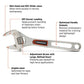Crescent AC36VS 6" Chrome Adjustable Wrench with Quick-Fit-Jaw