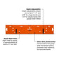 Wiss CTH18FT 18" HVAC Sheet Metal Folding Tool
