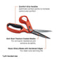 Wiss CW10TL 10" Titanium Coated Offset Left Hand Tradesman Shears