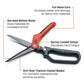 Wiss CW11TM 11" Heavy-Duty Titanium Coated Single Ring Tradesman Shears