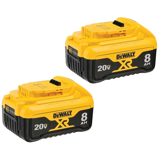 Dewalt DCB208-2 20V Max* Xr® 8Ah Battery 2-Pack