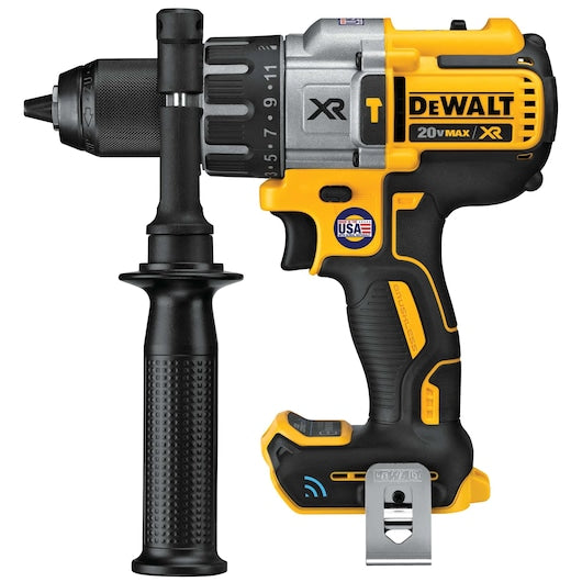 Dewalt DCD997CB 20V Max* 1/2 In Xr® Brushless Cordless Hammer Drill/Driver With Integrated Bluetooth® (Tool Only)