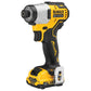 Dewalt DCF801F2 Xtreme 12V Max* Brushless 1/4 In. Cordless Impact Driver Kit