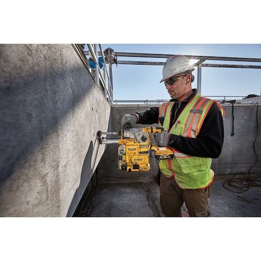 Dewalt DCH293R2DH 20V Max* Xr® Brushless 1-1/8 In. L-Shape Sds Plus Rotary Hammer Kit With On Board Extractor