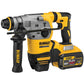 Dewalt DCH293X2 20V Max* 1-1/8 In. Xr® Brushless Cordless Sds Plus L-Shape Rotary Hammer Kit