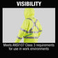 Makita DCJ206Z2XL 18V LXT® Lithium‑Ion Cordless High Visibility Heated Jacket, Jacket Only (2XL)
